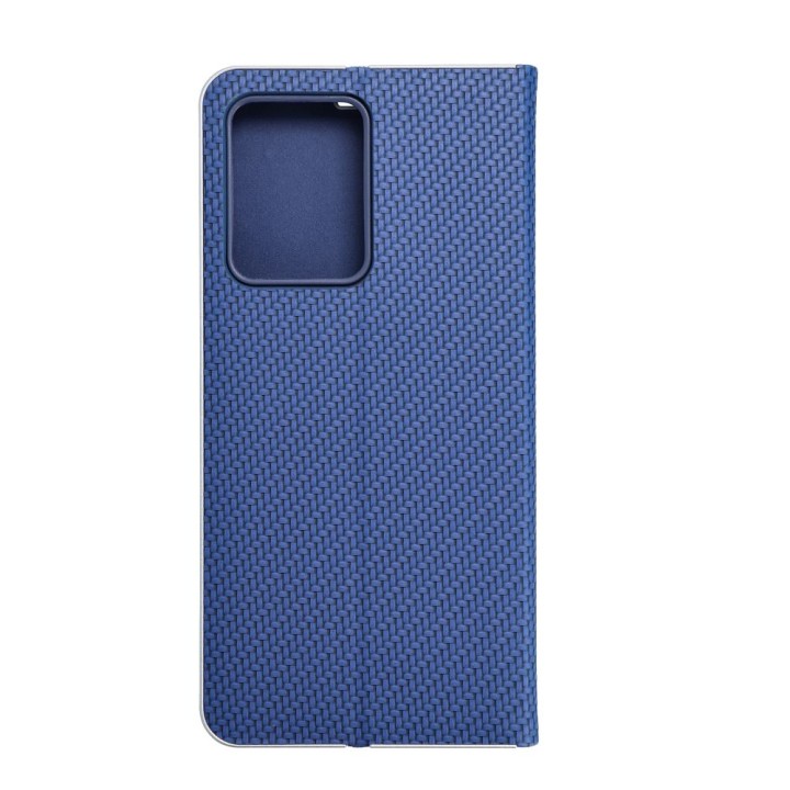 Чохол з клапаном для Xiaomi Redmi NOTE 12 PRO 5G Luna Book Carbon синій