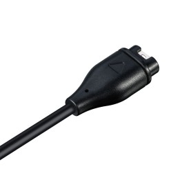 Kabel USB A do ładowania smartwatcha GARMIN FENIX 5 / 5 Plus / 5S / 5X / 6 / 6S / 6X / 7 / VIVOACTIVE 3 itd. HD24 1 m czarny