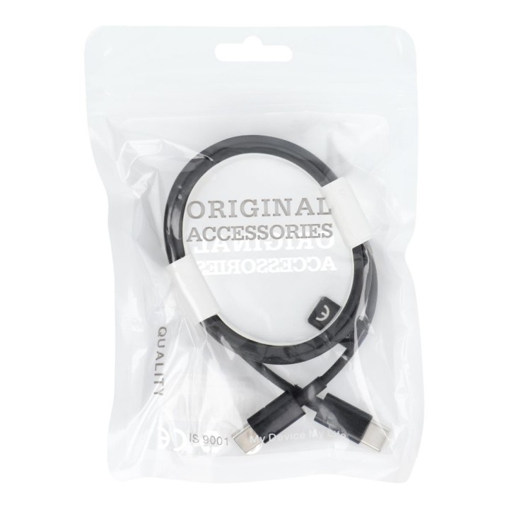 USB-C to USB-C cable PD 40W 2 m HD23 black