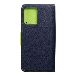 Flip case for Xiaomi Redmi NOTE 12 5G Fancy Book navy blue-lime