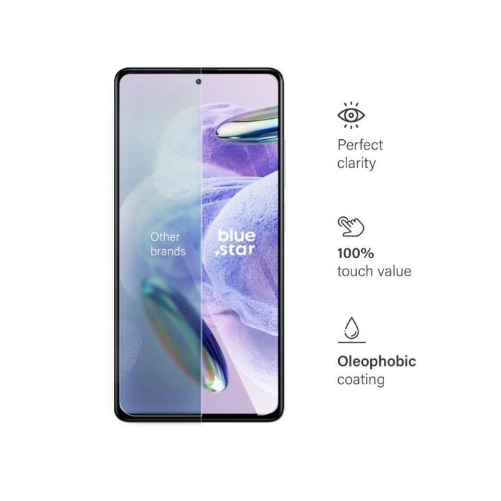 Tempered glass for Xiaomi Redmi Note 12 5G Blue Star