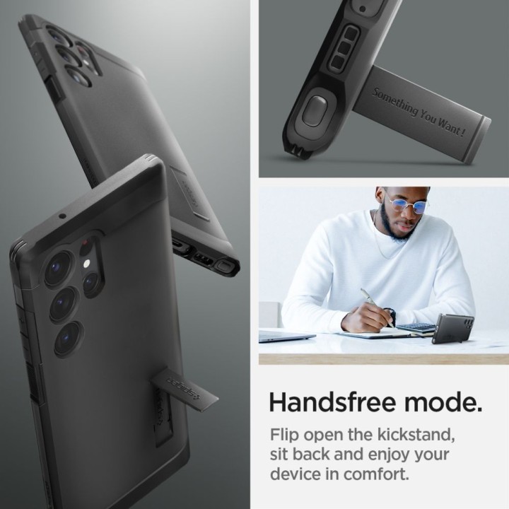 SPIGEN case TOUGH ARMOR for SAMSUNG S23 Ultra black
