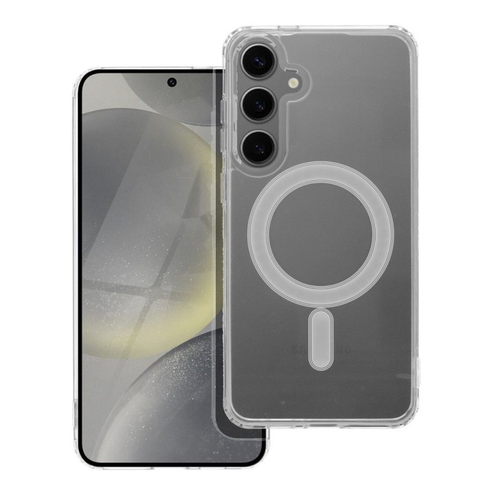 Etui na Samsung S24 PLUS Clear Mag Cover (Str) zgodne z MagSafe transparentne