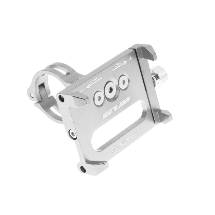 GUB bike mount for the handlebar G85 aluminium silver