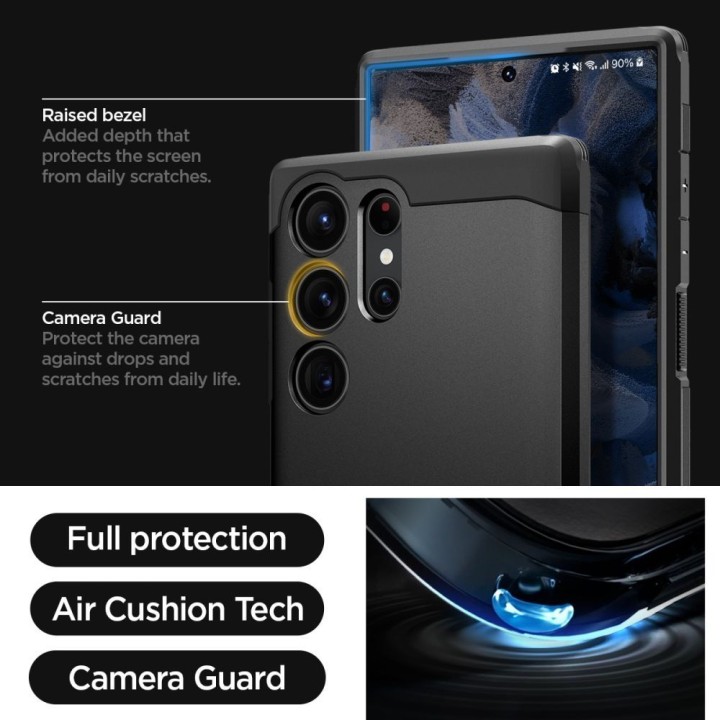 SPIGEN чохол TOUGH ARMOR для SAMSUNG S23 Ultra чорний