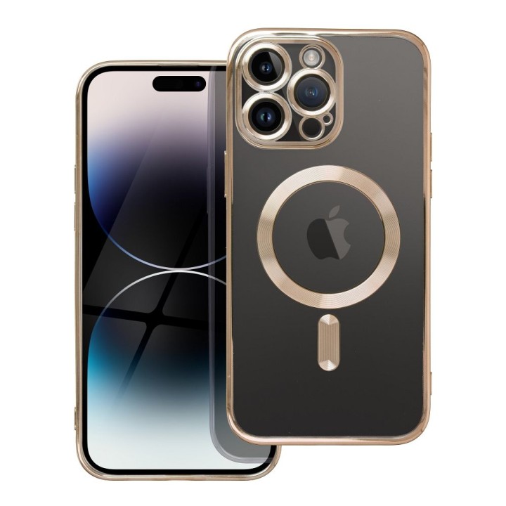 Чохол для iPhone 12 PRO Electro Mag Cover сумісний з MagSafe золотий