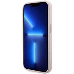 GUESS чехол для IPHONE 14 Pro совместимый с MagSafe GUHMP14LHGCFSEP (CUBE Stripes) розовый