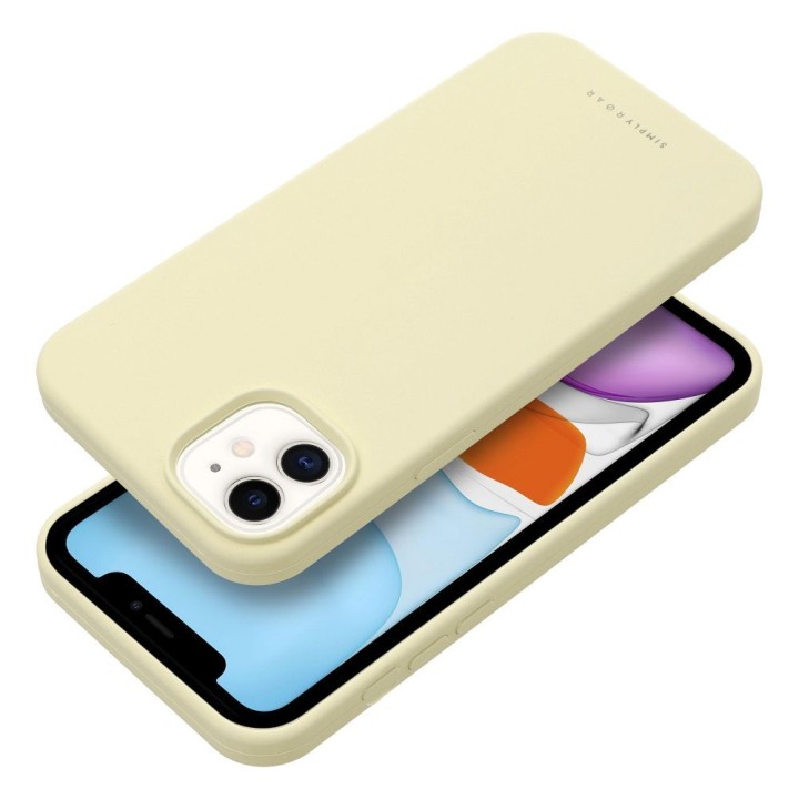 ROAR futerał CLOUD SKIN do IPHONE 11 Jasnożółty