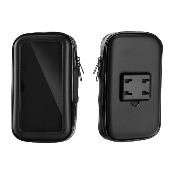 Uchwyt motocyklowy na zamek wodoodporny ( 5,5" - 6,3" ) CM756 czarny