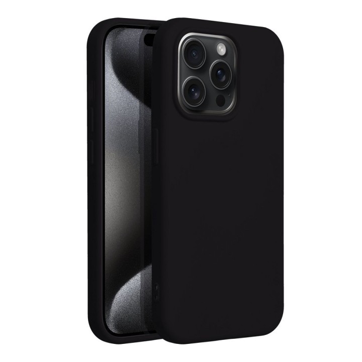 Etui na iPhone 15 PRO Silicone czarne