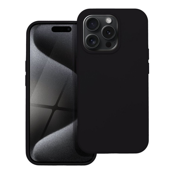 Чехол для iPhone 15 PRO Silicone черный