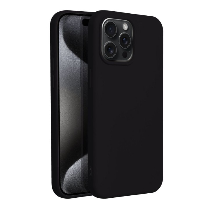 Чохол для iPhone 15 PRO MAX Silicone чорний