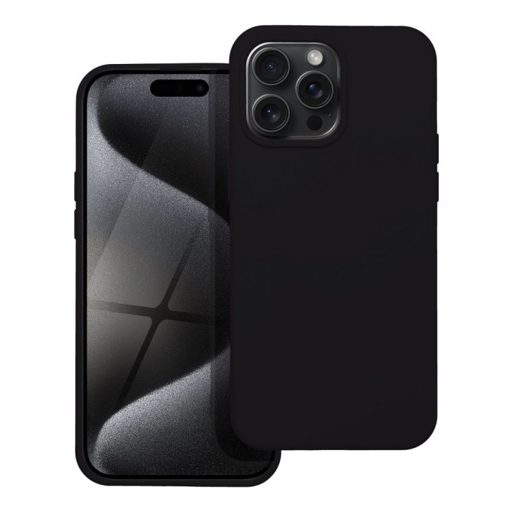 Etui na iPhone 15 PRO MAX Silicone czarne