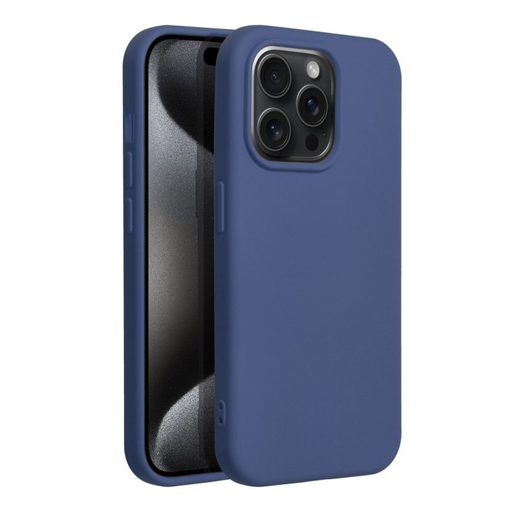 Чехол для iPhone 15 PRO Silicone синий
