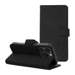 Etui z klapką na iPhone 15 PRO Tender Book czarne