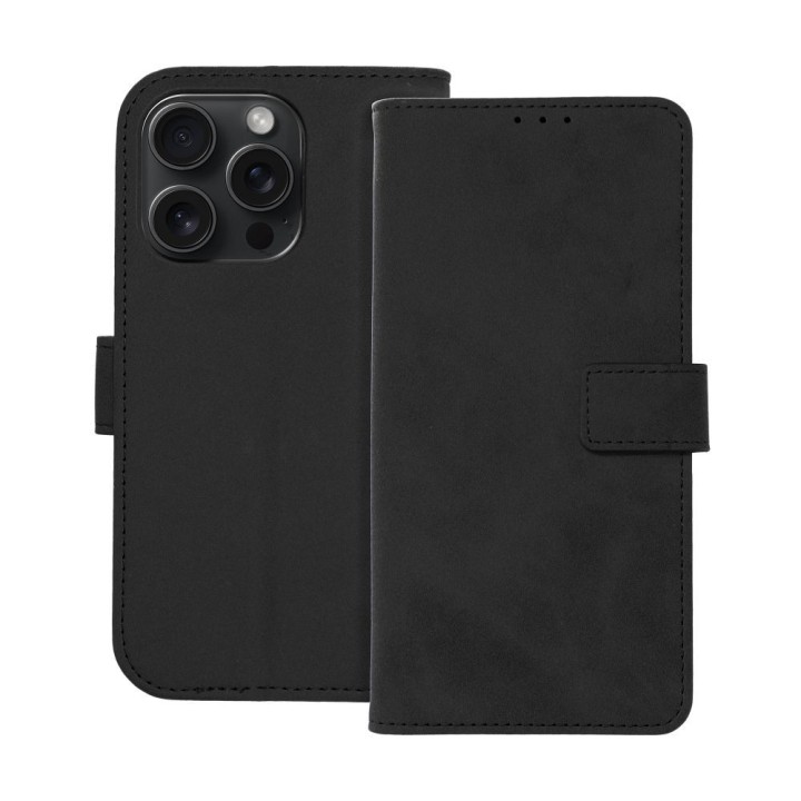 Flip case for iPhone 15 PRO Tender Book black