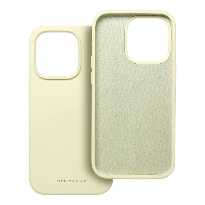 ROAR case CLOUD SKIN for IPHONE 13 light yellow