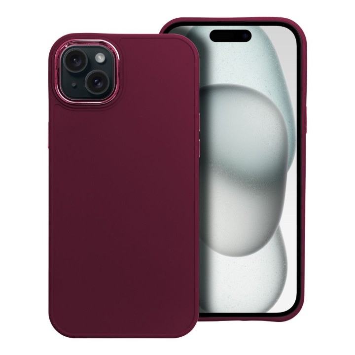 Чехол для iPhone 15 PLUS Frame фиолетовый