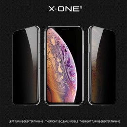 Szkło hartowane do iPhone 15 PRO X-One Full Cover Extra Strong Privacy (full glue) czarne