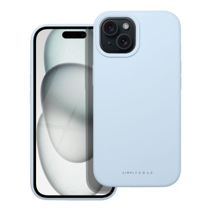 ROAR case CLOUD SKIN for IPHONE 15 light blue