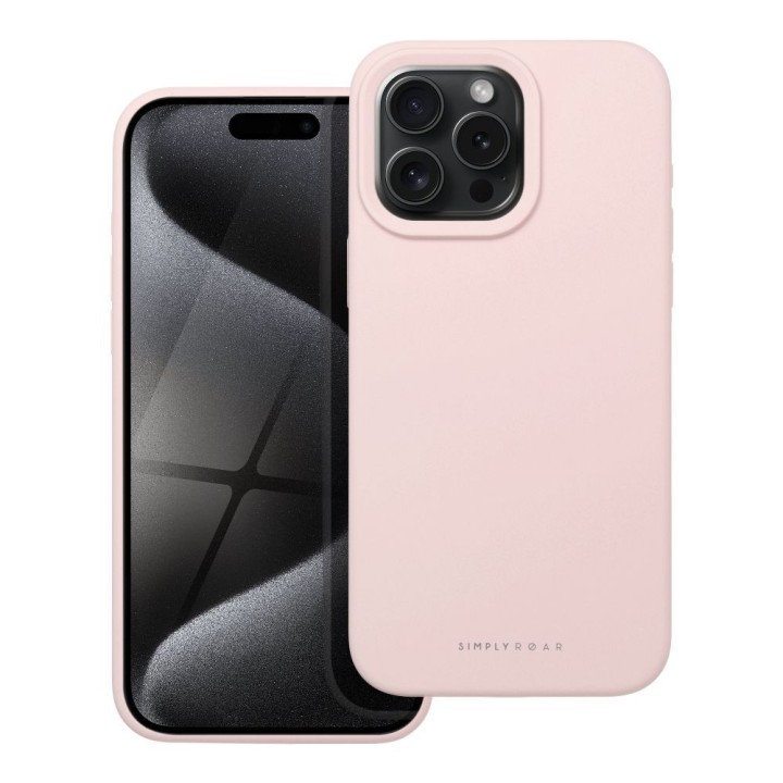 ROAR case CLOUD SKIN for IPHONE 15 Pro Max light pink