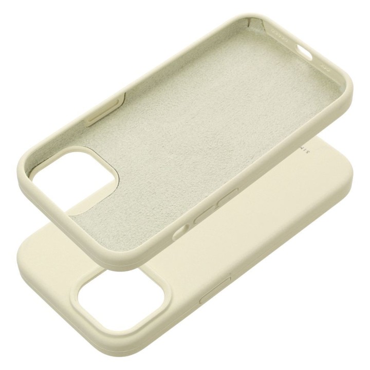 ROAR case CLOUD SKIN for IPHONE 15 light yellow