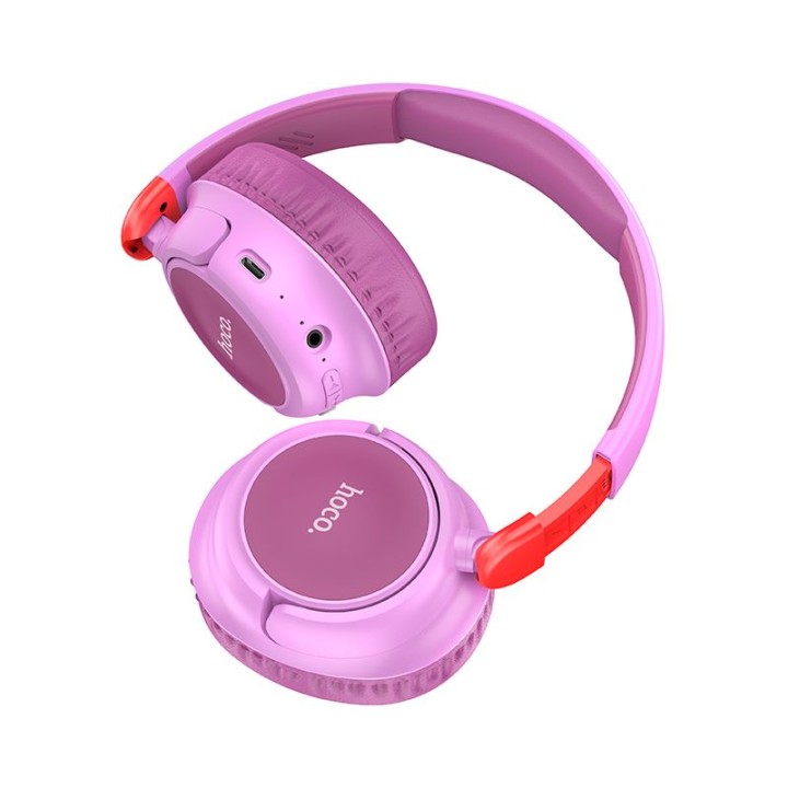 Wireless on-ear headphones Hoco W43 purple