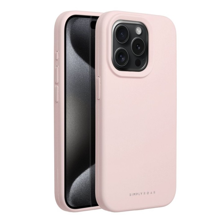 ROAR case CLOUD SKIN for IPHONE 15 Pro light pink