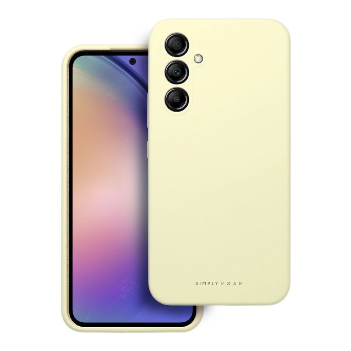 ROAR чехол CLOUD SKIN для SAMSUNG A54 5G светло-желтый