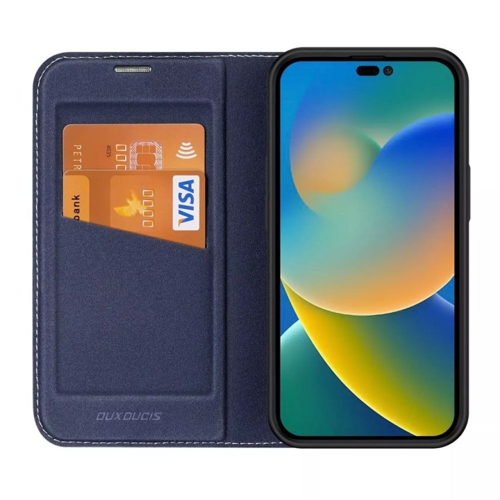 DUX DUCIS kabura SKIN X2 do IPHONE 14 Pro niebieska