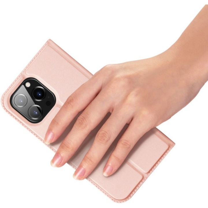 DUX DUCIS kabura SKIN PRO do IPHONE 15 Pro różowa