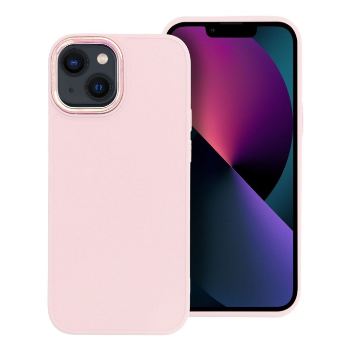 Case for iPhone 13 MINI Frame powder pink