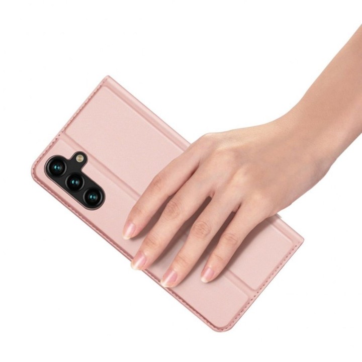 DUX DUCIS kabura SKIN PRO do SAMSUNG A14 4G / 5G różowa