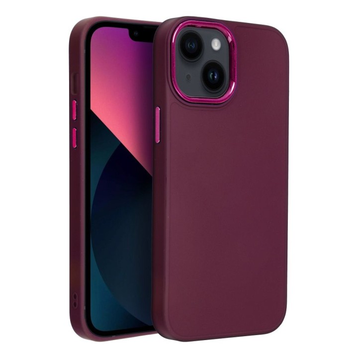 Чехол для iPhone 13 MINI Frame фиолетовый