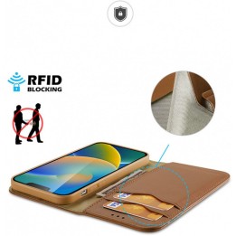 DUX DUCIS чохол HIVO для IPHONE 15 коричневий