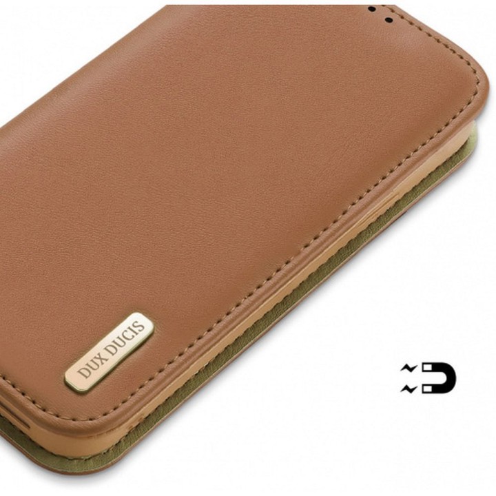 DUX DUCIS case HIVO for IPHONE 15 brown
