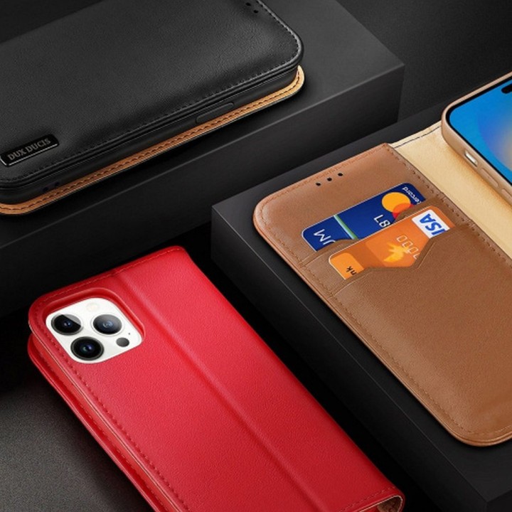 DUX DUCIS чехол HIVO для IPHONE 15 Pro красный