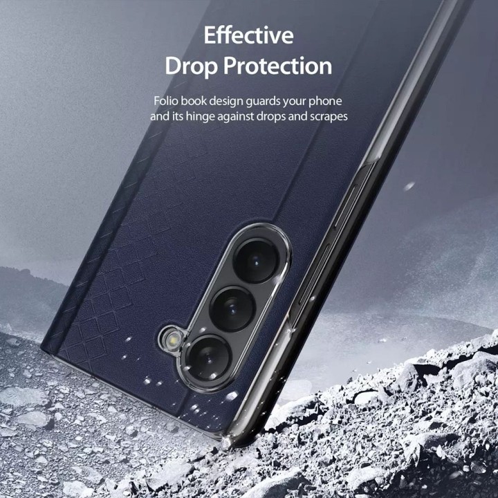 DUX DUCIS futerał BRIL do SAMSUNG Z Fold5 5G niebieski
