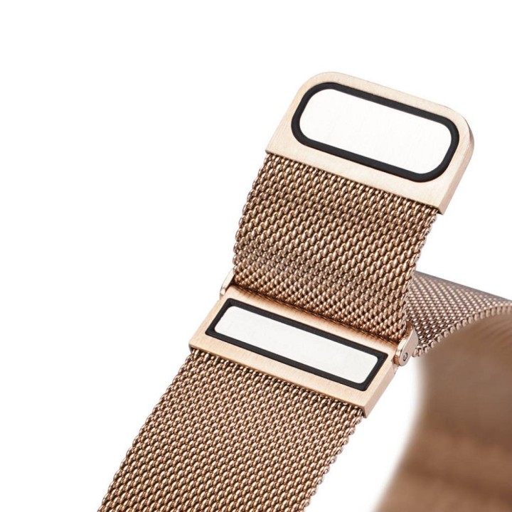 DUX DUCIS strap MILANESE magnetic stainless steel 22 mm gold