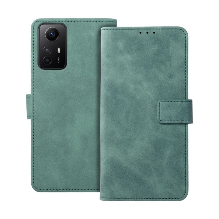 Чохол з клапаном для Xiaomi Redmi NOTE 12S Tender Book зелений