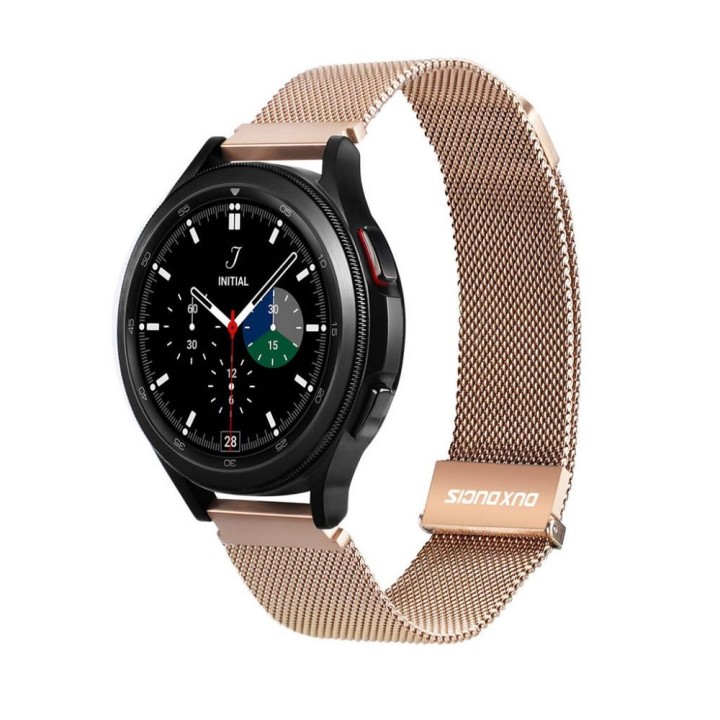 DUX DUCIS strap MILANESE magnetic stainless steel 22 mm gold