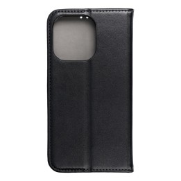 Etui z klapką na iPhone 15 PRO Smart Magneto czarne