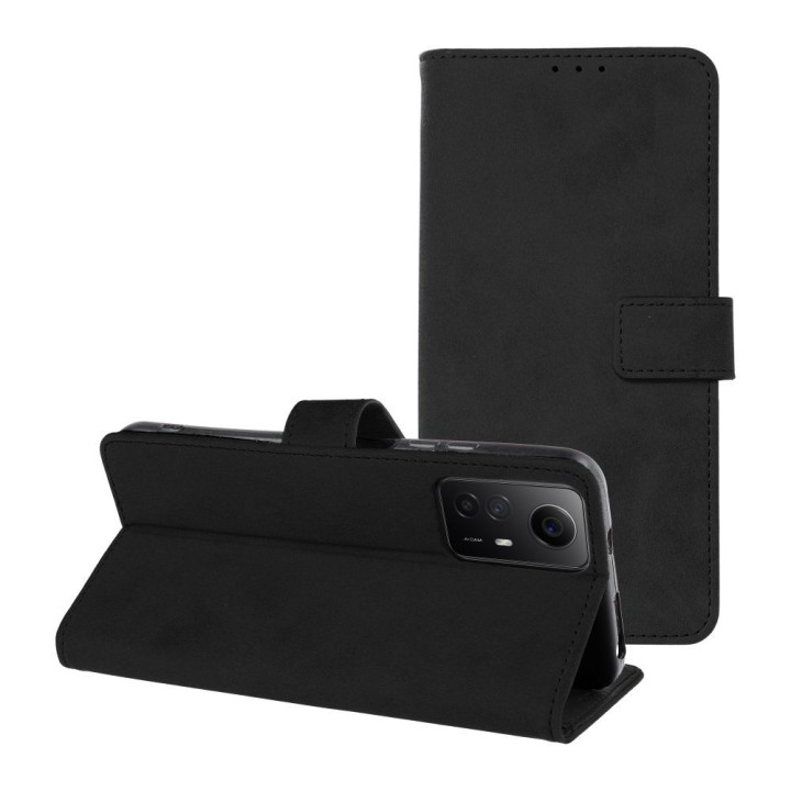 Чохол з клапаном для Xiaomi Redmi NOTE 12S Tender Book чорний