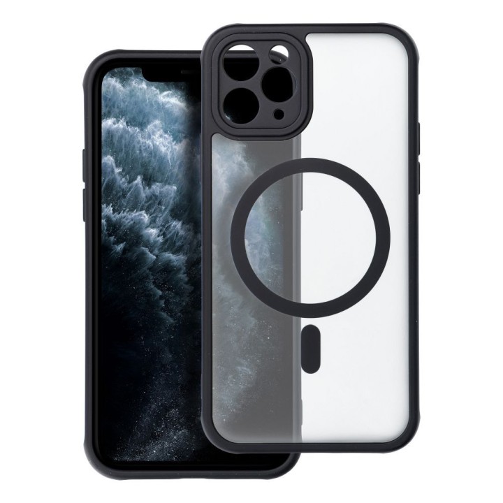 Case for iPhone 11 PRO Full Matte Mag Cover MagSafe compatible black