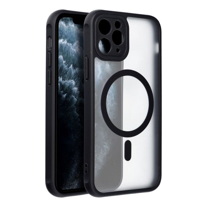 Чохол для iPhone 11 PRO Full Matte Mag Cover сумісний з MagSafe чорний