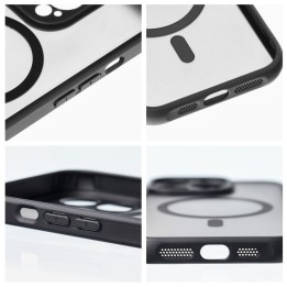 Etui na iPhone 14 PRO MAX Full Matte Mag Cover zgodne z MagSafe czarne