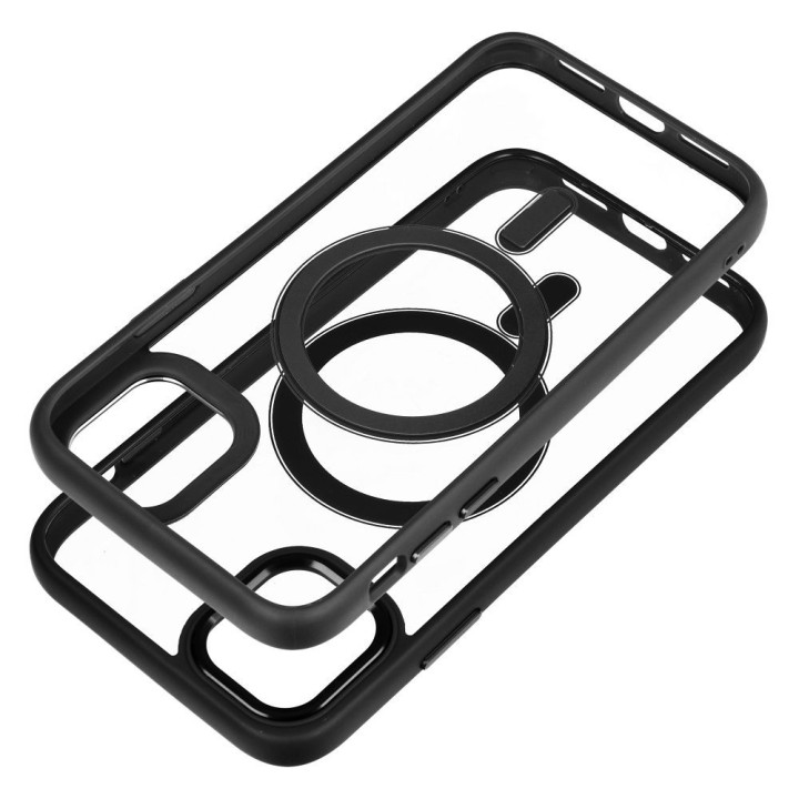Чехол для iPhone 11 Color Edge Mag Cover совместимый с MagSafe черный
