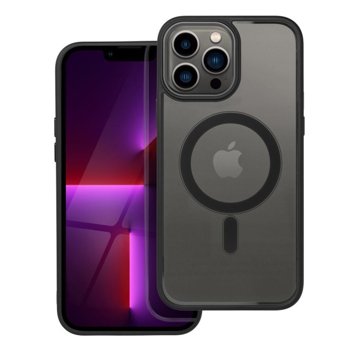 Case for iPhone 13 PRO MAX Color Edge Mag Cover MagSafe compatible black