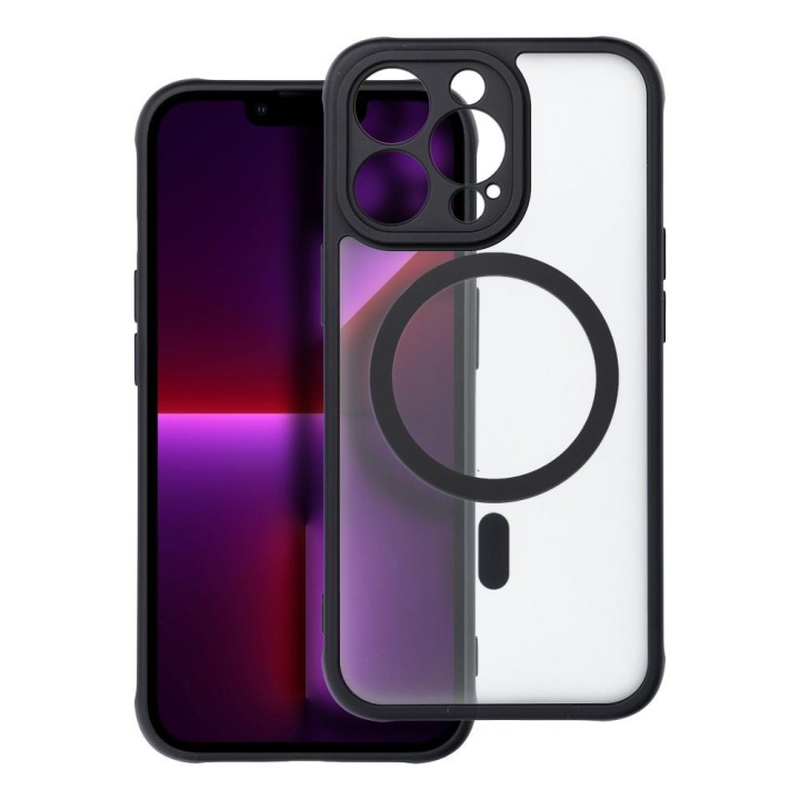 Чохол для iPhone 13 PRO Full Matte Mag Cover сумісний з MagSafe чорний