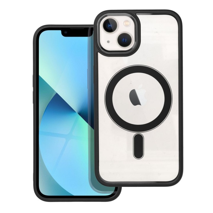 Чехол для iPhone 13 Color Edge Mag Cover совместимый с MagSafe черный